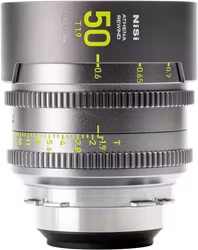 NiSi Cine Lens Athena Prime Rewind 50mm T1.9 PL-Mount