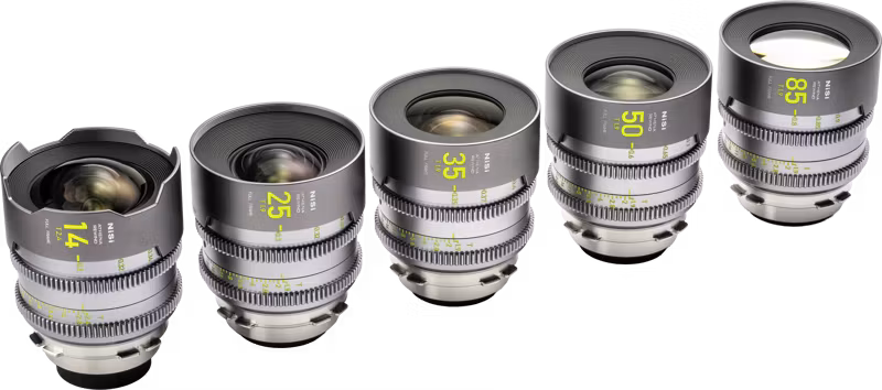 NiSi Cine Lens Set Athena Prime Rewind PL-Mount