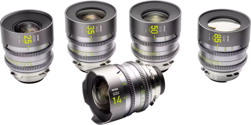 NiSi Cine Lens Set Athena Prime Rewind PL-Mount