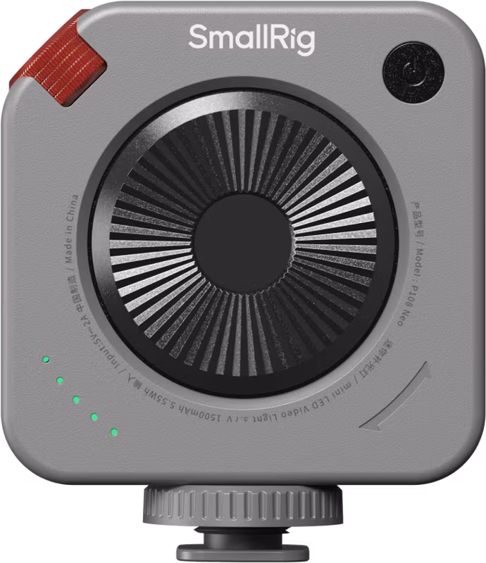 SmallRig 5821 Neo mini LED Video Light P108 (Nebula Gray)