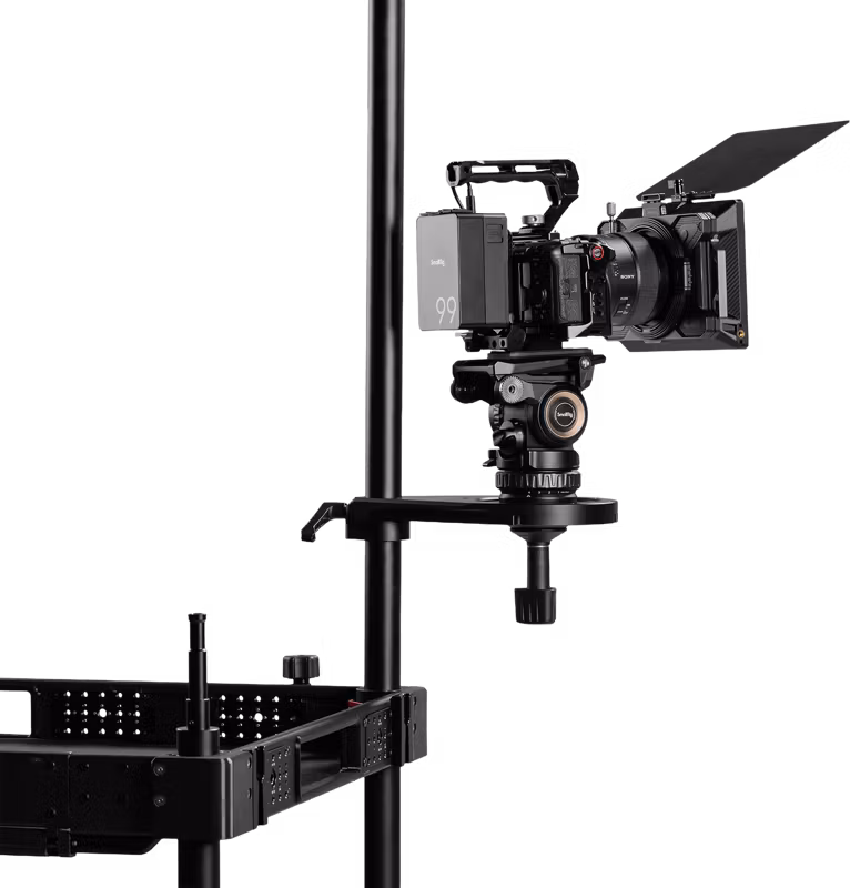 SmallRig 6253 Tripod Head Mount Plate for Camera Cart (75mm / 100mm)