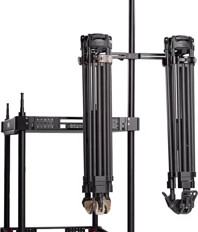 SmallRig 6258 Dual Tripod Support for Camera Cart