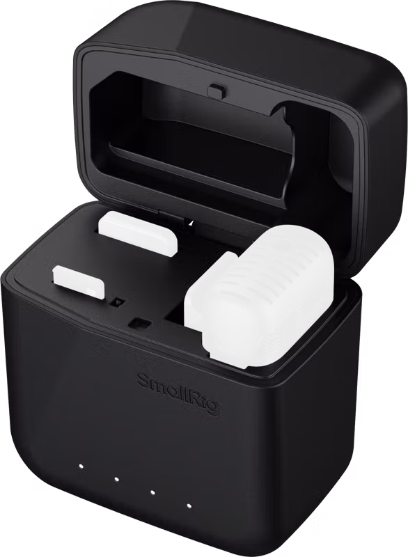 SmallRig 5204 Charging Case with Integrated Power Bank for DJI Mic 2