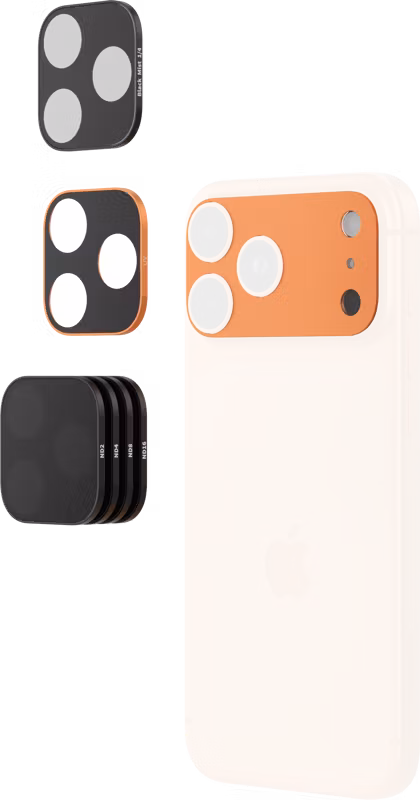 SmallRig 6067 Square UV Filter Kit for iPhone 17 Pro Max (Orange)