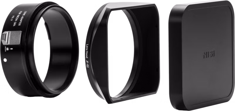 NiSi JetMag Pro Kit for Ricoh GR IV (Adapter, Lens Hood, Cap)