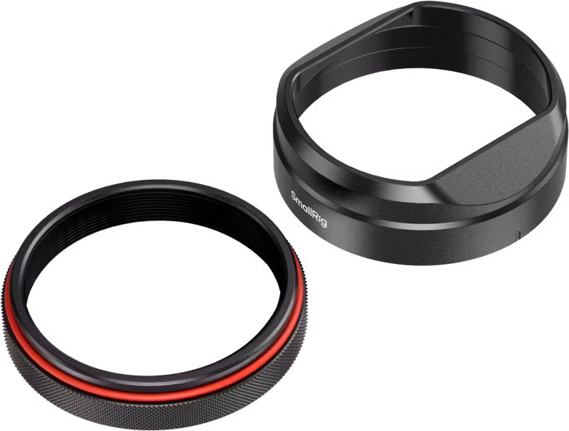 SmallRig 5848 Lens Hood for FUJIFILM X100VI / X100V (Black)