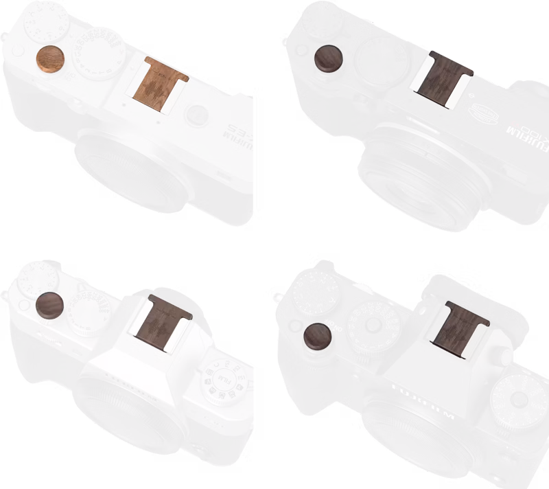 SmallRig 6240 Hot Shoe Cover for FUJIFILM Cameras (Ebony)