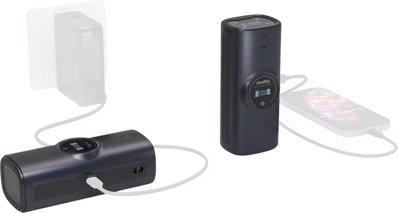 SmallRig 5110 Power Bank Charger Case Kit for Nikon EN-EL15c Camera Batteries