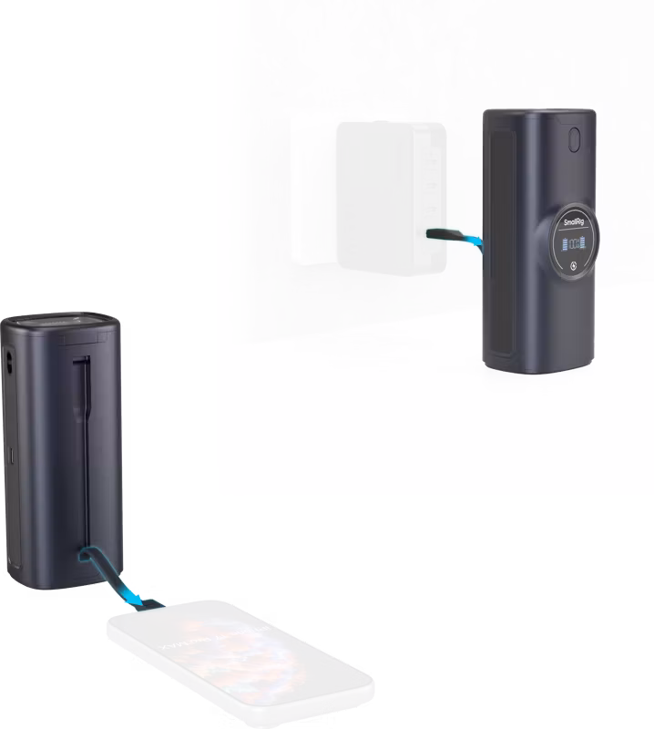 SmallRig 5108 Power Bank Charger Case Kit for Canon LP-E6P / LP-E6NH Camera Batteries