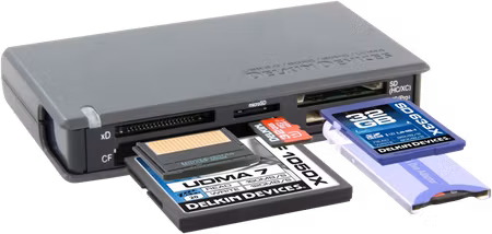 Delkin Cardreader SD, microSD, CF & MemStick (USB 3.0)