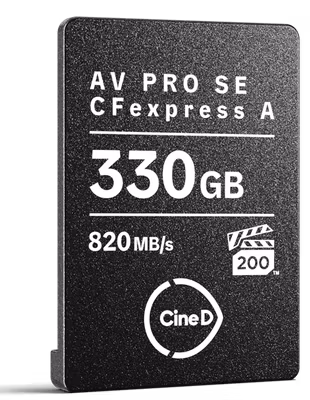 Angelbird CFexpress Type A SE, VPG200, R820/W730 (Type A) 330GB - CineD Edition