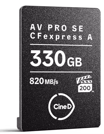Angelbird CFexpress Type A SE, VPG200, R820/W730 (Type A) 330GB - CineD Edition