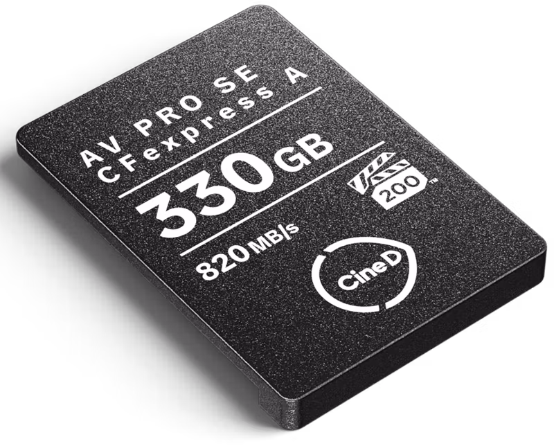 Angelbird CFexpress Type A SE, VPG200, R820/W730 (Type A) 330GB - CineD Edition