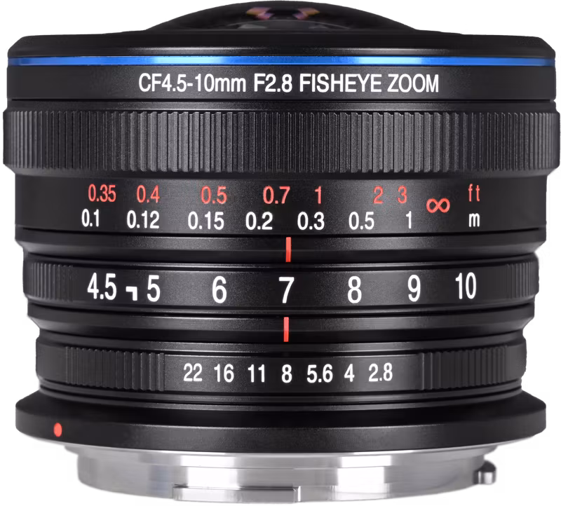 Laowa 4.5-10mm f/2.8 CF Zoom Fisheye Lens - Canon RF