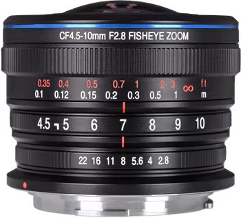Laowa 4.5-10mm f/2.8 CF Zoom Fisheye Lens - Canon RF