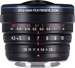 Laowa 4.5-10mm f/2.8 CF Zoom Fisheye Lens - Fuji X