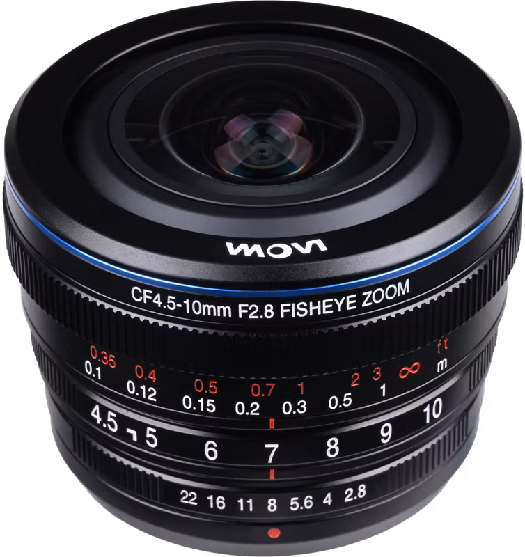 Laowa 4.5-10mm f/2.8 CF Zoom Fisheye Lens - Fuji X