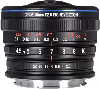 Laowa 4.5-10mm f/2.8 CF Zoom Fisheye Lens - L mount