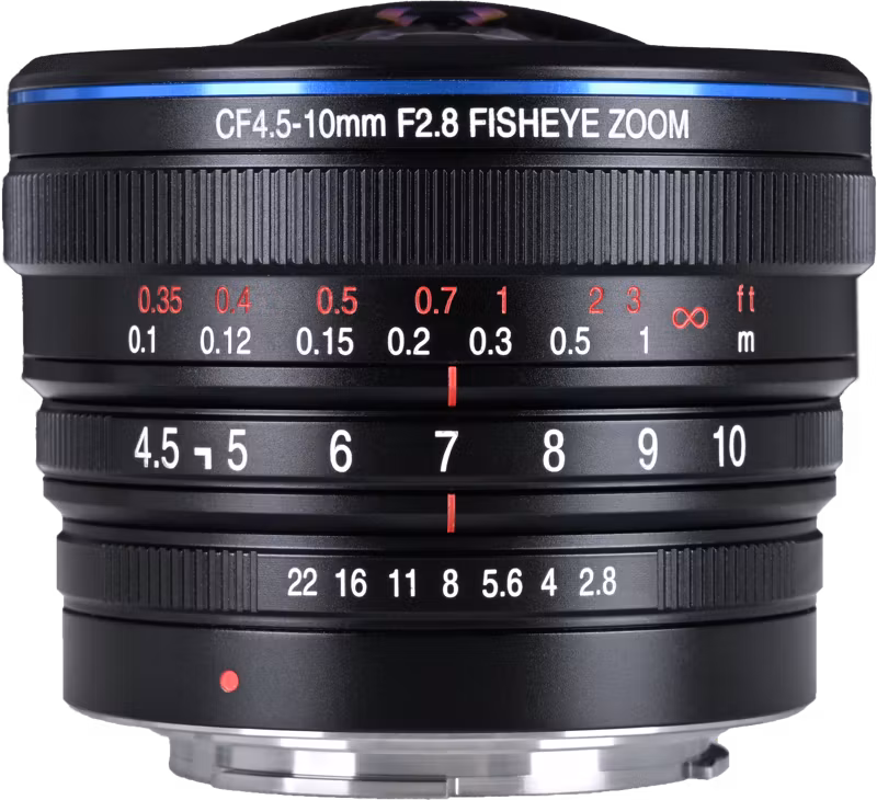 Laowa 4.5-10mm f/2.8 CF Zoom Fisheye Lens - EOS-M