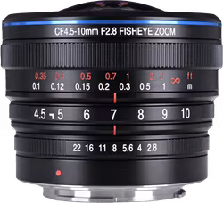 Laowa 4.5-10mm f/2.8 CF Zoom Fisheye Lens - EOS-M