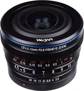 Laowa 4.5-10mm f/2.8 CF Zoom Fisheye Lens - EOS-M