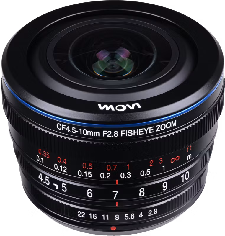 Laowa 4.5-10mm f/2.8 CF Zoom Fisheye Lens - MFT