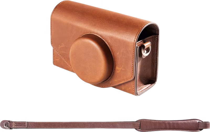 SmallRig 5986 Leather Storage Bag for FUJIFILM X-E5 / X100VI Brown