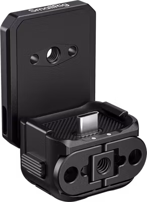 SmallRig 6359 Attachable Quick Release Backplate Mount Support with USB-C Port for DJI Osmo Pocket 4