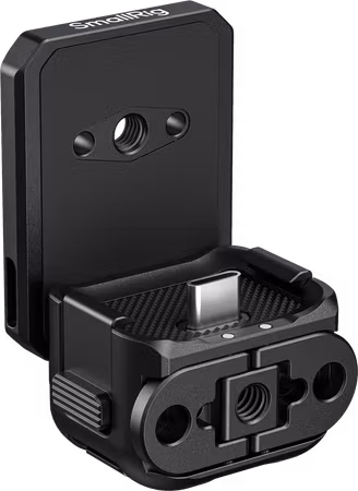 SmallRig 6359 Attachable Quick Release Backplate Mount Support with USB-C Port for DJI Osmo Pocket 4