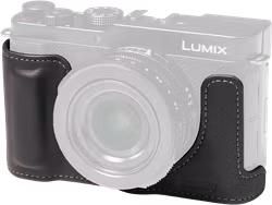 SmallRig 5698 Leather Half Case for Panasonic LUMIX L10 Black