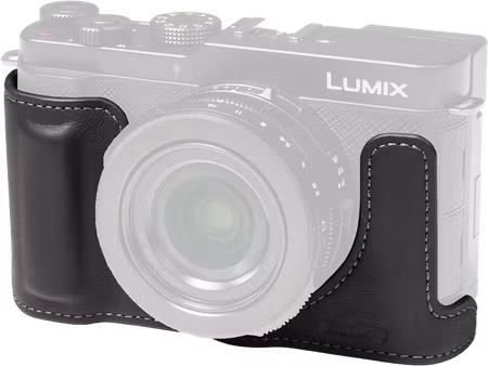 SmallRig 5698 Leather Half Case for Panasonic LUMIX L10 Black