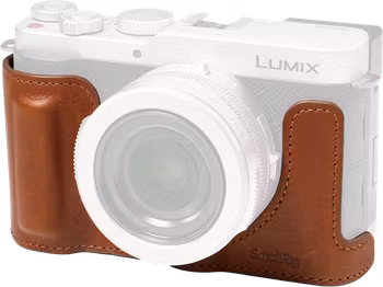 SmallRig 5699 Leather Half Case for Panasonic LUMIX L10 Brown