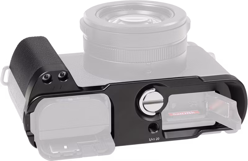 SmallRig 5700 L-Shaped Mount Plate Handle for Panasonic LUMIX L10 Black