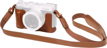 SmallRig 6275 Leather Half Case Kit for Panasonic LUMIX L10 Brown