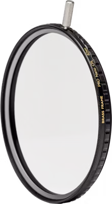 NiSi Filter Circular Polarizer True Color CPL Pro Nano Brass Frame 62mm