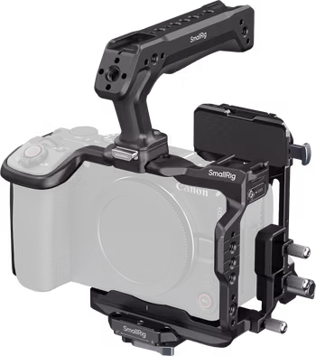 SmallRig 6381 HawkLock Quick Release Cage Kit with V-Mount Battery Plate for Canon EOS R6 V