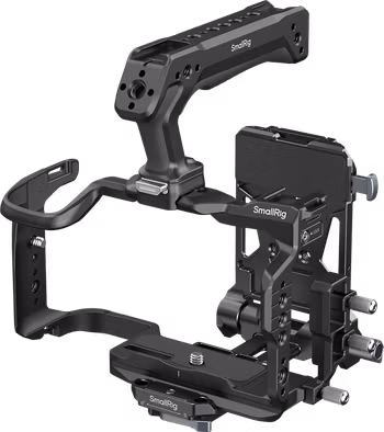 SmallRig 6381 HawkLock Quick Release Cage Kit with V-Mount Battery Plate for Canon EOS R6 V