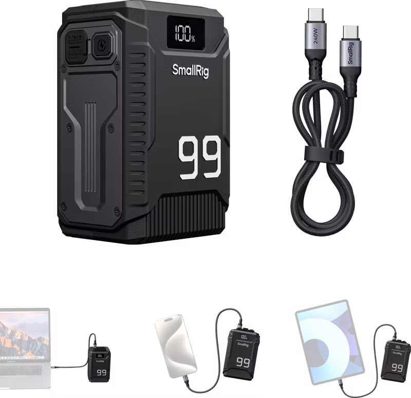 SmallRig 5864 T99 V-Mount Battery / Power Bank