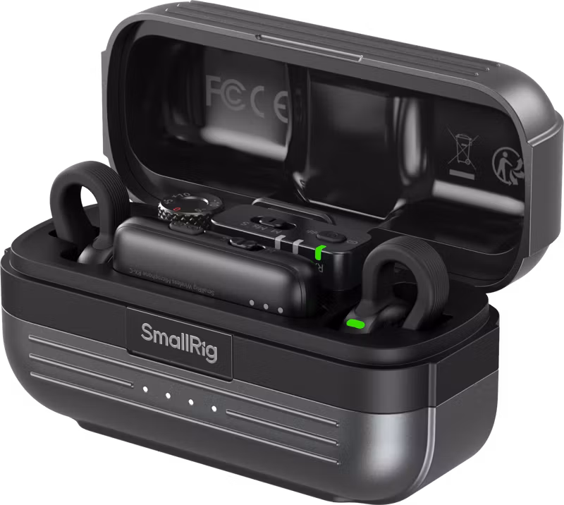SmallRig 6526 S70 Wireless Microphone with Multi-Device Compatibility Black