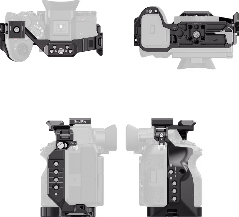 SmallRig 6702 HawkLock Quick Release Cage for Sony Alpha 7R VI