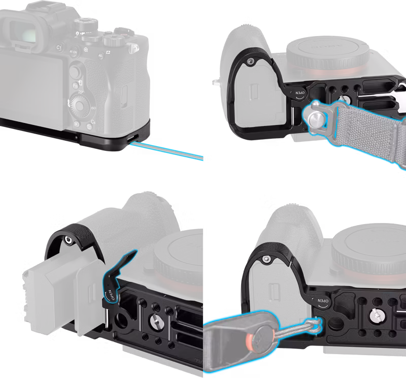 SmallRig 6705 Mount Plate for Sony Alpha 7R VI
