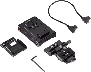 SmallRig 5899 Intelligent V-Mount Battery Adapter Plate Compatible with Arca-Swiss
