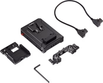 SmallRig 5881 Intelligent V-Mount Battery Adapter Plate with 15mm Dual Rod Clamp