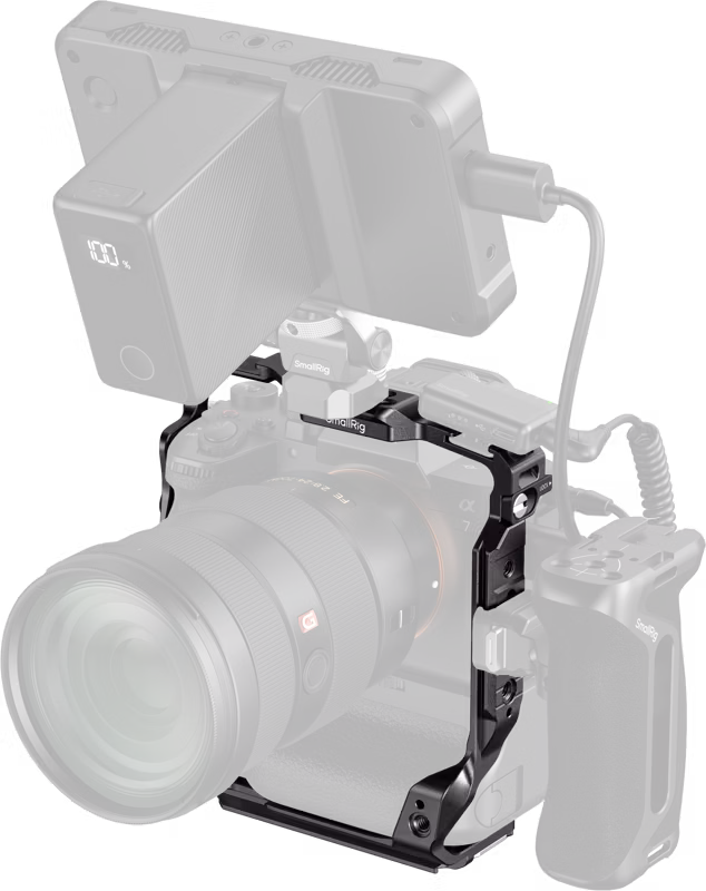 SmallRig 6114 Cage for Sony A 7R V / 7 IV / 7S III / 1 / 7R IV / 7 V with Vertical Grip VG-C4EM