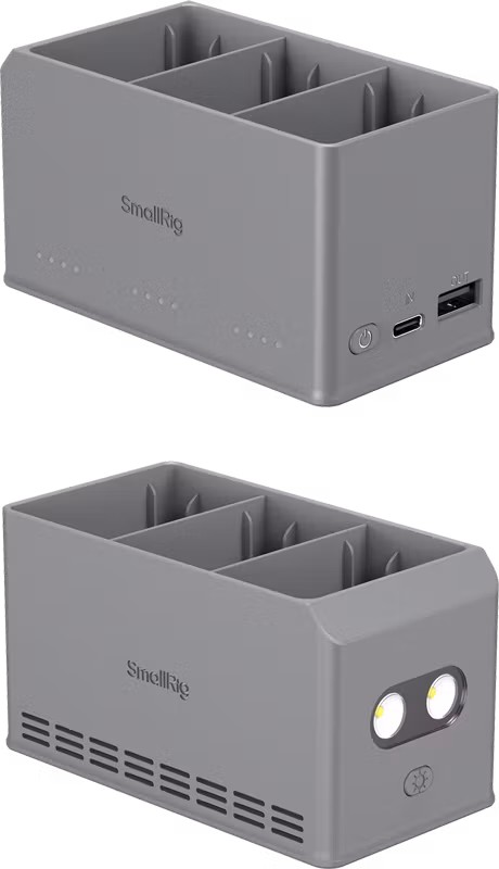 SmallRig 6502 100W Battery Charger for DJI Mini 5 / 4 / 3 Pro