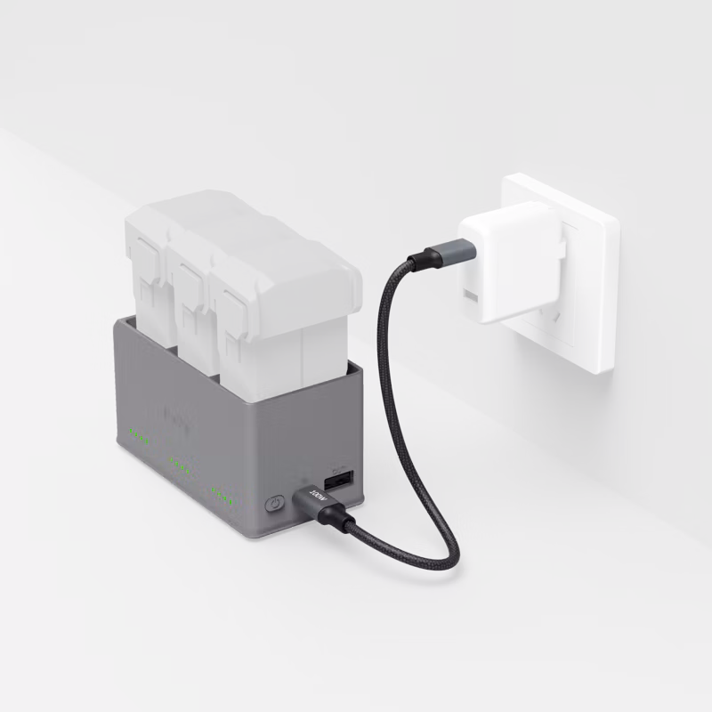 SmallRig 6502 100W Battery Charger for DJI Mini 5 / 4 / 3 Pro