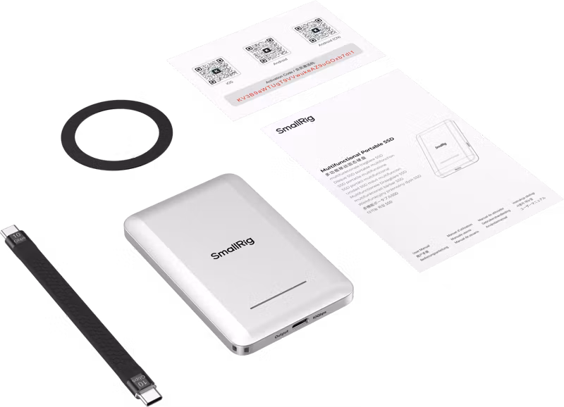 SmallRig 6293 Multifunctional Portable SSD 2TB