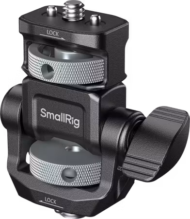 SmallRig 6314 Monitor Support for Horizontal & Vertical Shooting with ARRI 3/8"-16 Locating Screw