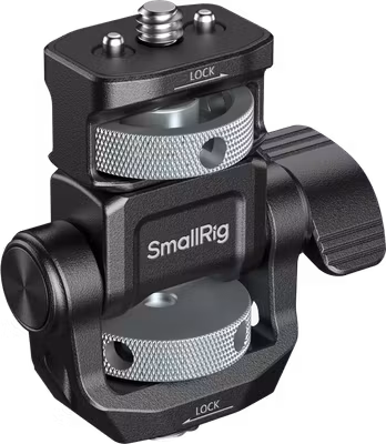 SmallRig 6314 Monitor Support for Horizontal & Vertical Shooting with ARRI 3/8"-16 Locating Screw