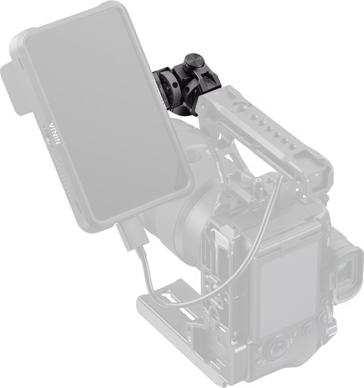 SmallRig 6314 Monitor Support for Horizontal & Vertical Shooting with ARRI 3/8"-16 Locating Screw